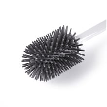 White & Grey Dispenser Toilet Brush with Holder